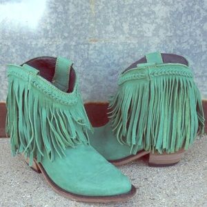 Liberty Black Turquoise Vegas Boot